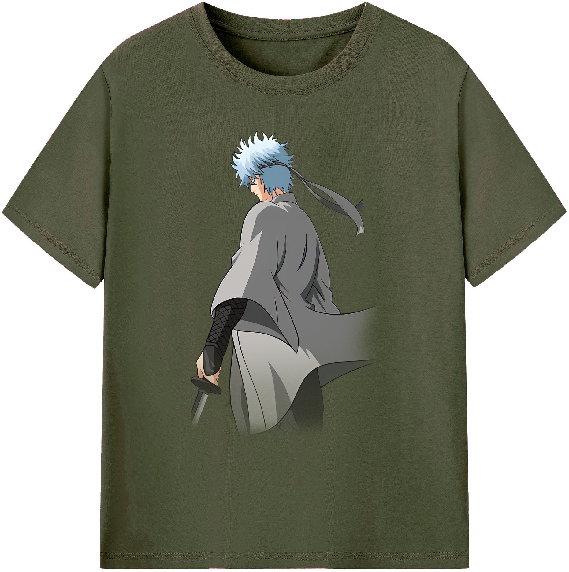 （画像用） ぎんたま 坂田銀時（さかたぎんとき） 神楽 志村新八（しむら しんぱち） GINTAMA Sakata Gintoki Kagura Shimura Shinpachi 綿100％ メンズ半袖Tシャツ｜肌触りやわらか＆通気性